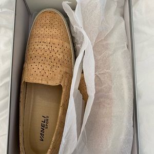 Vaneli Sport loafers by Marmi. Natural cork upper.